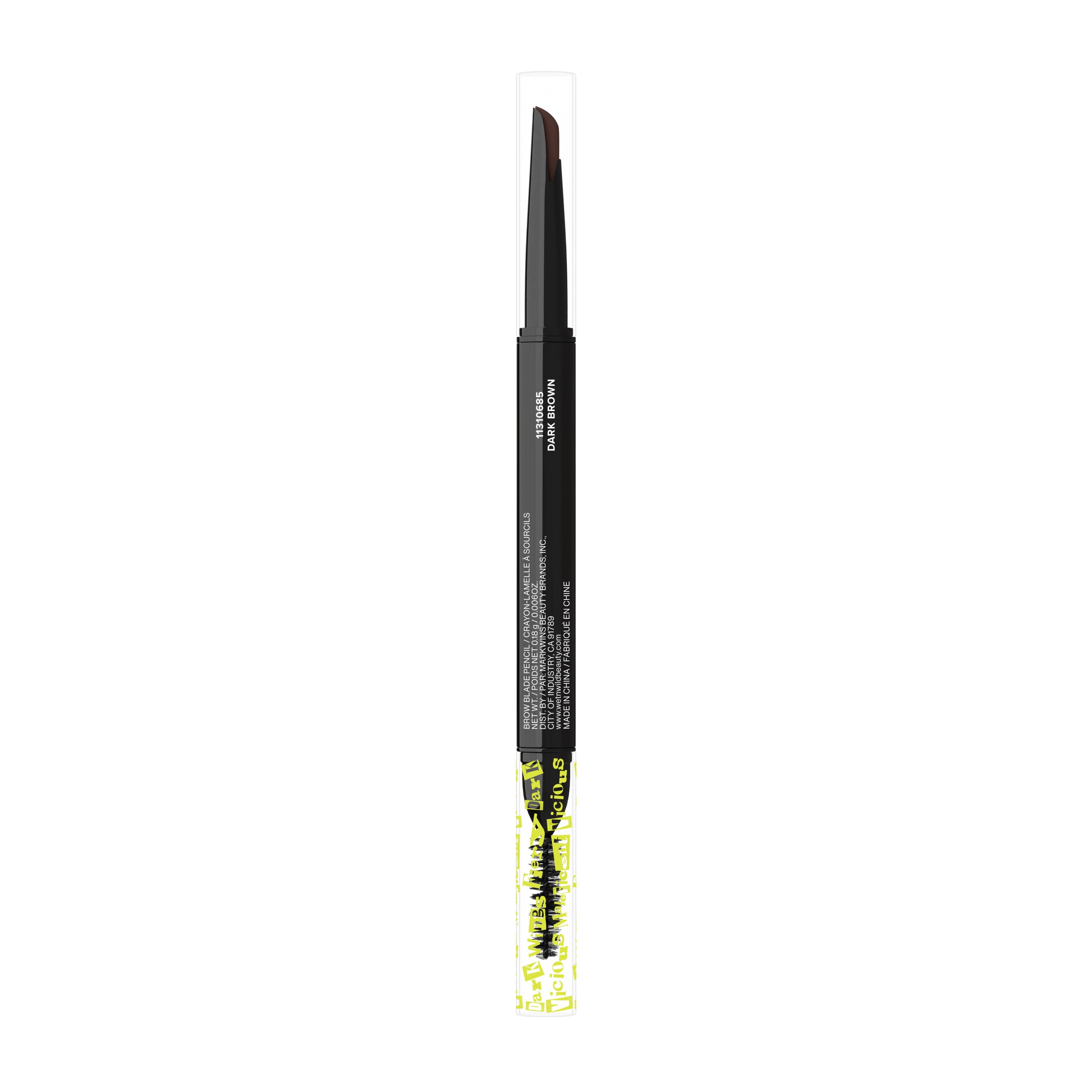 Wet n Wild Disney Villains, Maleficent, Power Hungry Brow Blade Pencil in Dark Brown, 0.006 Ounces