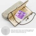 thumbnail image 3 of BCIIG Flower Butterfly Purple Flexible Jewelry Box for Travel White, 3 of 5