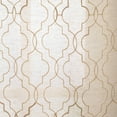 thumbnail image 6 of Saida Natural Embroidered Faux Linen Sheer Curtain (1 Panel), Saida Natural, 50W X 120L, 6 of 6