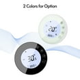 thumbnail image 3 of Programmable Smart Digital Thermostat Room Temperature Controller with Round Backlit LCD Touch Screen for Home, School, Office and Hotel, 3 of 8