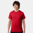 thumbnail image 3 of Gildan - Ultra Cotton Short Sleeve Tee Shirt | Plain Short Sleeve Tee | Bulk Tee | Red | Pack of 6 -Size L, 3 of 5
