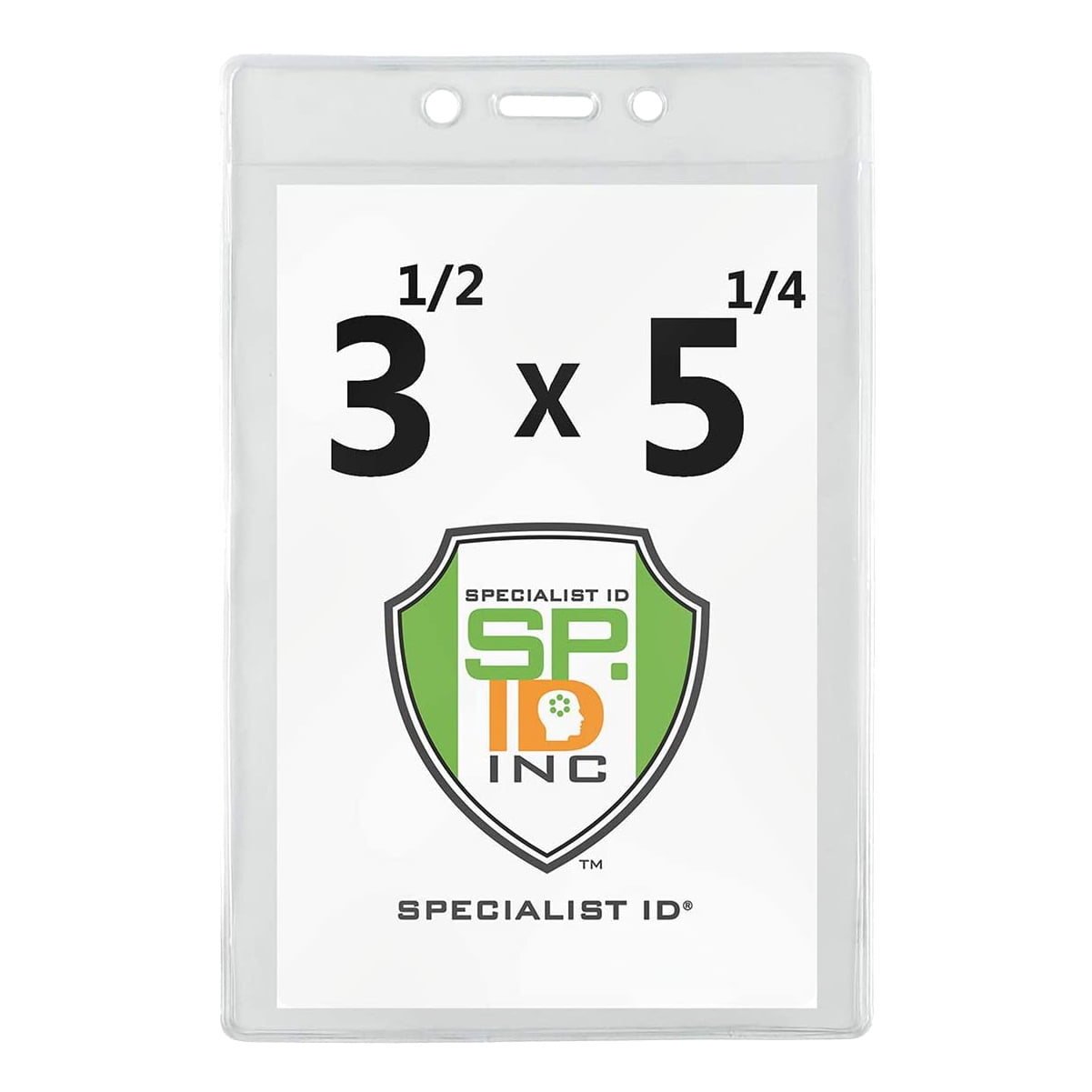 Badge Houder ID Badge Kaarthouder Verticaal met Lanyard Silicon Neck Strap Heavy Duty ID-kaart Visitekaartje Kantoor Benodigdheden Grijs