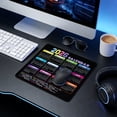 thumbnail image 3 of 2026 Calendar Mouse Pad, Smooth Desktop Accessory, Non-Rubber Base, Computer Mousepad with Yearly Calendar, Design 5, 3 of 4