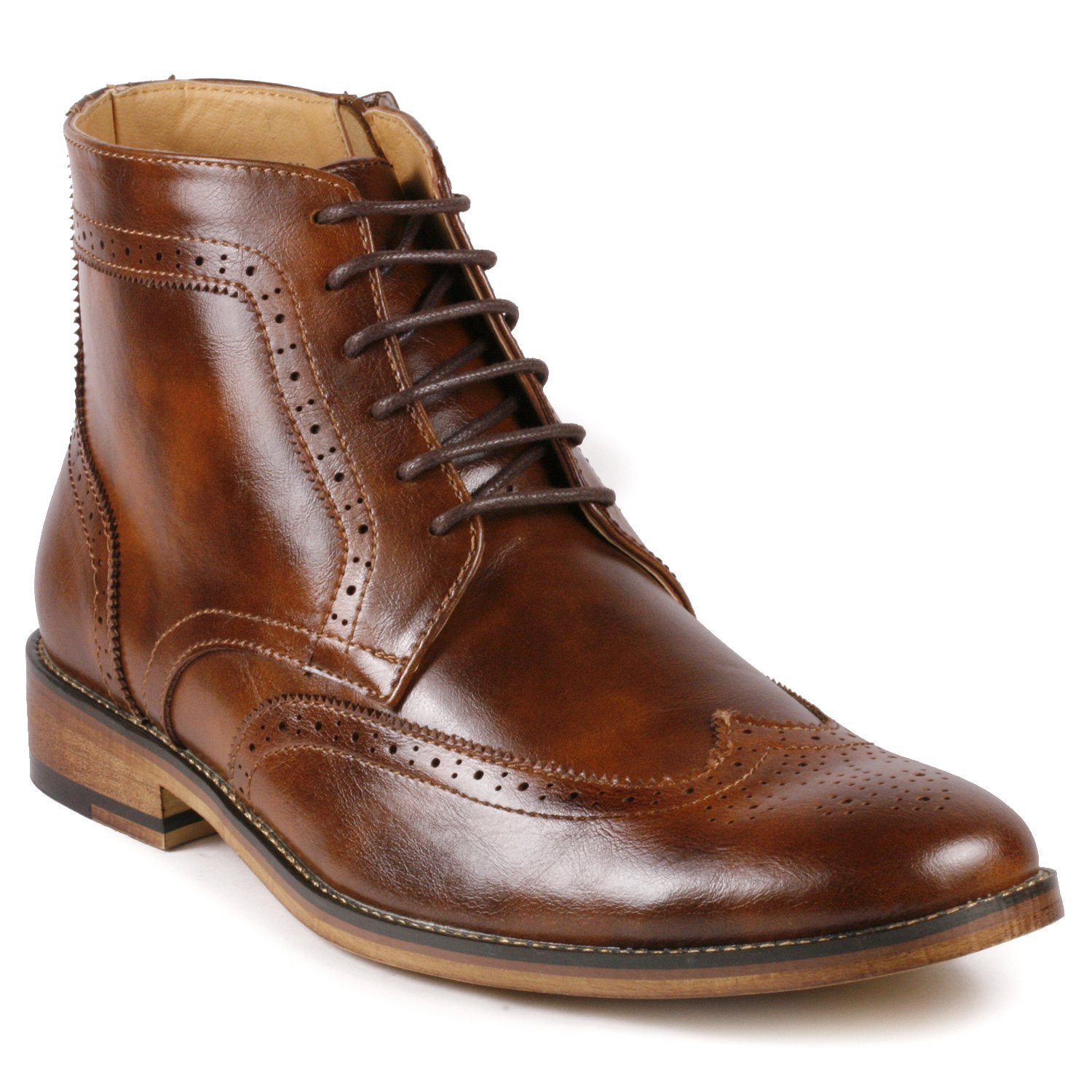blind sided wingtip oxford boot