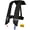 Black, variant on Inflatable Life-Jacket for Adults| Life-Vest With Automatic/Manual Inflation-PFD| with Carbon Dioxide Cylinder Lightweight Supports up to 300 lbs