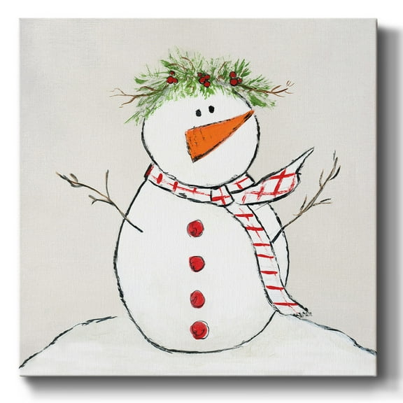 Holly Jolly II- Gallery Wrapped Canvas