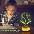 thumbnail image 7 of Baseball Night Light for Kids Sports Decor Lamp,14 Color Mood Light, Warm White Base LED lamp, Christmas Gifts for Boys/Kids, 7 of 7