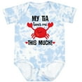 thumbnail image 3 of Inktastic My Tia Loves Me Nephew Boys or Girls Baby Bodysuit, 3 of 5