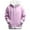 Purple, variant on Men's Long Sleeve Hoodie Solid Color Casual Outfits Basic Pullover Winter Clothing Fashion Tops Fall Clothes 2025