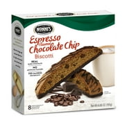 NONNI'S ESPRESSO CHOCOLATE CHIP BISCOTTI 6.88OZ CARTON