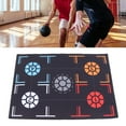 thumbnail image 4 of Basketball Footstep Training Mat, Non Slip Rubber Enlarged Basketball Dribbling Training Blanket 3mm Point Reminders  For Home, 4 of 8