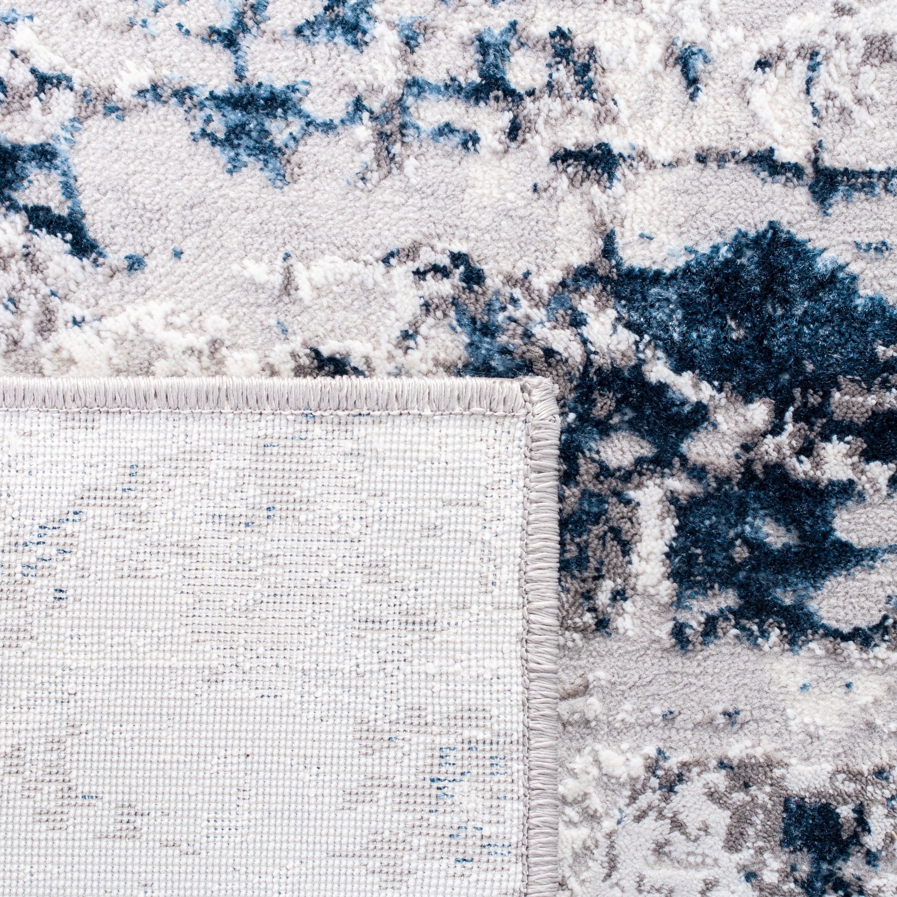 SAFAVIEH Amelia Ashley Abstract Area Rug, Gray/Blue, 4'5" x 6'5"