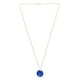 thumbnail image 4 of Collar Zvezda Classic color Sapphire plata .925 Zvezda ZCO-CLAS14-SAP, 4 of 4