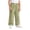Green#9527, variant on BOOMNY Girl's Casual Pants Wide Leg Loungewear Pants for Kids Trendy Elastic Waist Solid Lightweight Trousers With Pockets