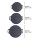 thumbnail image 1 of Nonstick BBQ Grill Pan Stovetop Baking Tray Comal with Metal Handles for Indoor Outdoor Barbecue Picnics, 1 of 5