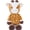 Tiger-Orange, variant on MaoGoLan Humanized Giraffe Stuffed Animal Cute 18" Stuffed Giraffe Plush Toy