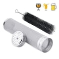 thumbnail image 1 of Filtro De Malla Para Elaboracia De Cerveza, Cartucho De Acero Inoxidable Con Cepillo De Limpieza Para Elaboracia De Bebidas, 29cm De Altura, 1 of 7