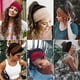 thumbnail image 3 of 4 Piezas Diadema Cabello Mujer Ancho Elástico Suave Boho Diadema Cabello Estampado Leopardo Yoga Diadema Deportiva Diadema Multicolor Diadema Mujer ER, 3 of 5