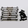 thumbnail image 2 of QualitChoice RCGOFOLLOW Aluminum Alloy Wheelbase Steering Link Rod Set Rc Steering Link Rod Set For 1/16 Rc Steering Link Rod Set HQ, 2 of 6