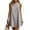#Coffee 1, variant on Vynhevius Womens Plaid Shift Dress Crew Neck Sleeveless Back Button Casual Mini
