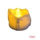 thumbnail image 1 of Billuyoard 12 Uds. De velas LED electrónicas con parpadeante realista, luces de cumpleaños para manualidades, comestibles de Navidad Iluminación navideña amarillo Billuyoard JR0707-02, 1 of 6