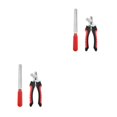 thumbnail image 1 of tssuouriy 2piece Beginner-friendly Cleaning Tools Set For Pet Nail Care And Baffle Does Not Damage red small size 2Set, 1 of 6