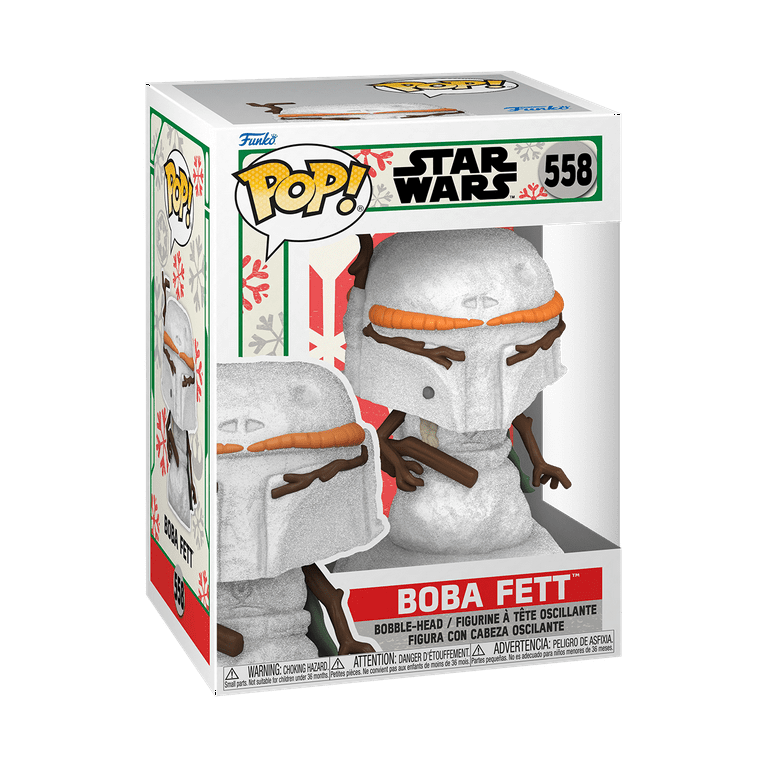 Funko Pop Star Wars Holiday Boba Fett Snowman Vinyl Bobblehead