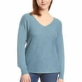 thumbnail image 4 of Ella Moss Womens Ribbed V-Neck Sweater, 4 of 5