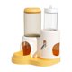 thumbnail image 2 of Juego de alimentación y bebida para hámster con recipiente de comida de 260 ml y botella de agua de 80 ml, de plástico, multicolor, accesorio para jaula de mascotas pequeñas., 2 of 9