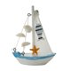 thumbnail image 3 of Modelo de velero, artesanía con temática náutica, adorno decorativo hecho a mano para la decoración del hogar. Estilo D, 3 of 8