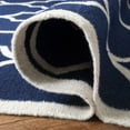 thumbnail image 3 of SAFAVIEH Dhurries Toby Geometric Area Rug, Navy/Ivory, 9' x 12', 3 of 7