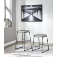 Signature Design by Ashley Showdell Tall Barstool Set of 2 Gray/Black