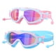 thumbnail image 5 of Ounissouiy Gafas de natación elegantes para hombres, impermeables y duraderas, fáciles de usar, profesionales, gafas de natación portátiles Deportes acuáticos dos, 5 of 6