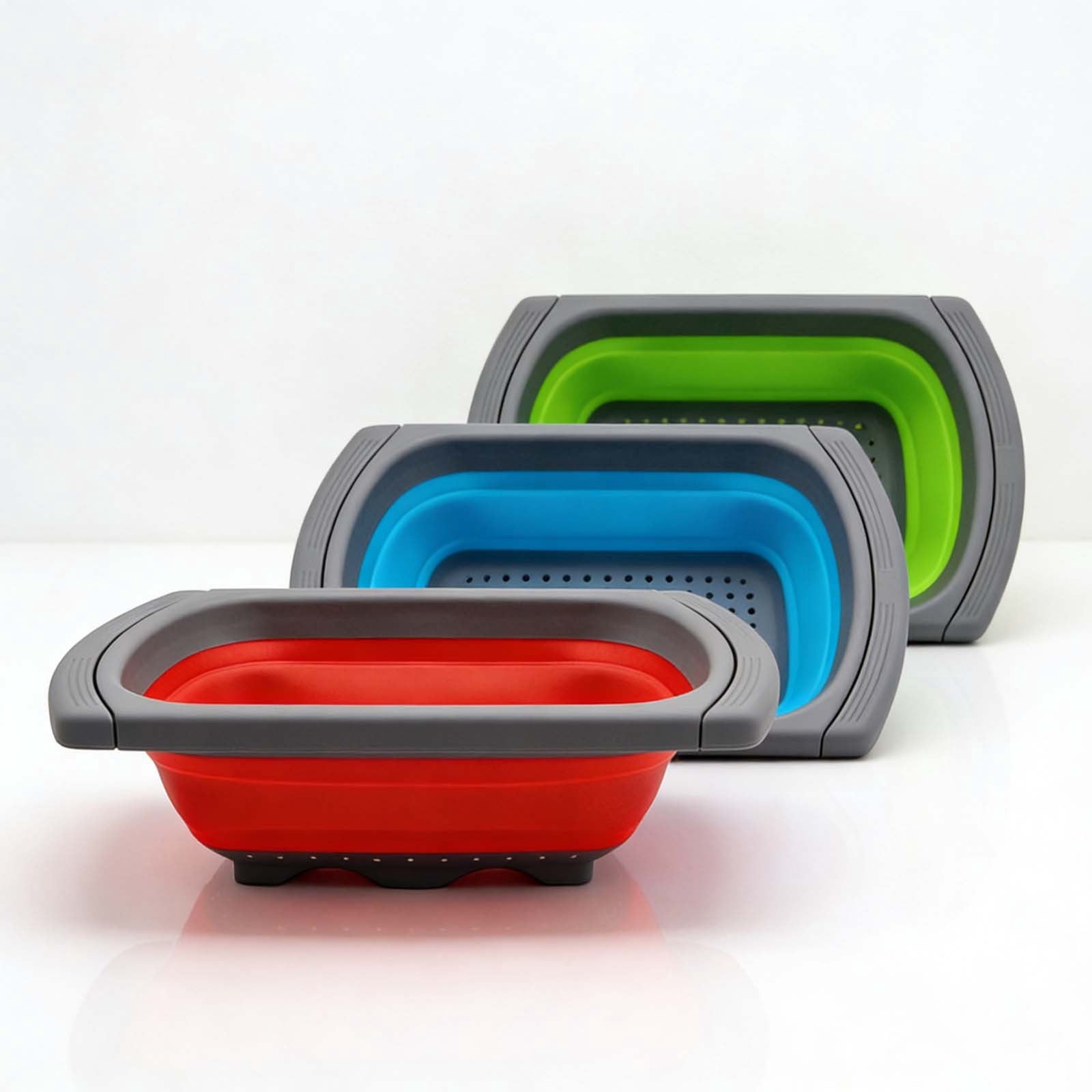 fsxdhpcsgfc Folding Water With Style Vegetable Spaghetti For Fruits And Berries. Folding Water With Kitchen Handle Up To 61cm Rubber Counter Mats for Kitchen Foldable Drying Rack Dish Drainboard Rack