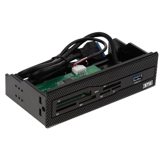 Lector DE Tarjetas Multitarjeta Sunnimix Panel frontal USB DE DESKTOP
