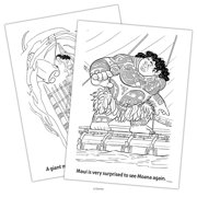 Disney Moana Color & Create-A-Scene Sticker Activity Book