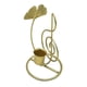 thumbnail image 2 of Candelabro con forma de hoja de Ginkgo, candelabro decorativo de hierro para centro de mesa, sala de estar Oro, 2 of 9