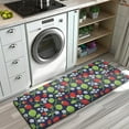 thumbnail image 3 of Strawberry Plants Fruit Leaf Flower Kitchen Rug Mat,Kitchen Runner Rugs Non Skid Washable,Decorative Kitchen Floor Mats for Kitchen,Sink,Laundry,17"x47.2", 3 of 7