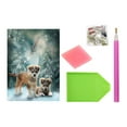 thumbnail image 1 of Diamant Peinture Animal Strass Broderie Croix Point DIY Image Mur DIY Image Salon Bureau Décor, 1 of 7