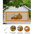 thumbnail image 2 of Thanksgiving Garage Door Banner Cover 6 x 13 ft, Watercolor Pumpkin Quote Retro Backdrop Garage Door Decorations Holiday Christmas Backdrop Decor for Winter New Year Xmas Party, 2 of 6
