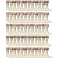 thumbnail image 5 of SOCKS'NBULK 60 Pairs Wholesale Bulk Sport Cotton Unisex Crew, Ankle, Tube Socks, Men Woman Children, 5 of 6