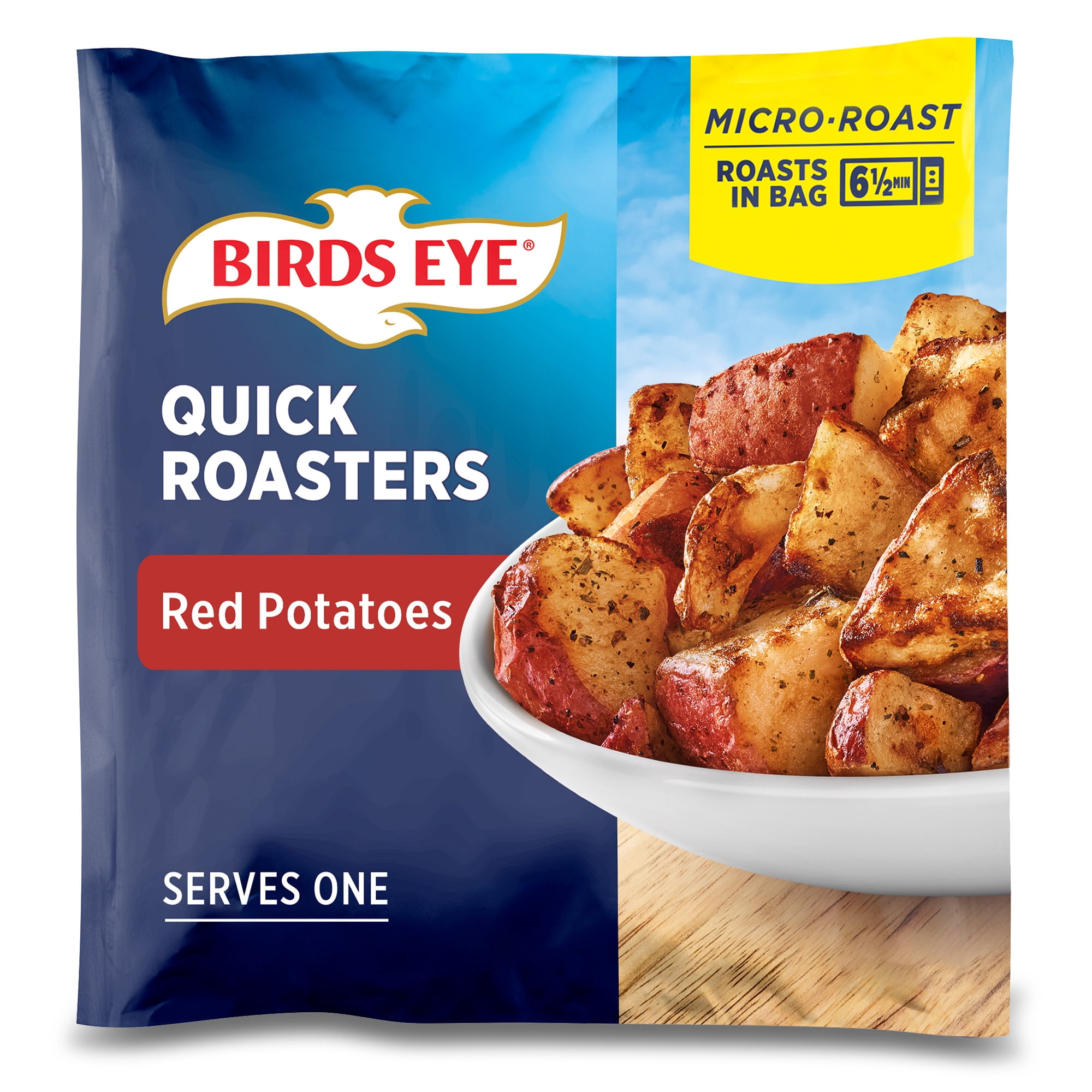 Birds Eye Microwave Roasters Red Potatoes, Frozen Vegetable, 6 OZ Bag