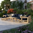 thumbnail image 2 of RST Brands Benson 8 Piece Outdoor Sofa and Club Chair Set - Navy Blue, 2 of 8