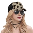 thumbnail image 5 of Lsque Cute Black Dog Printed Trucker Hat - Baseball Cap for Men Women - Breathable Mesh Side, Adjustable Fit - for Casual Wear, 5 of 7