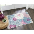 thumbnail image 6 of Nourison Passion Floral Grey 1'10" x 2'10" Area Rug, (2x2), 6 of 7