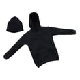thumbnail image 1 of 1: 6 Sudadera Negra con Capucha Y Gorra con Capucha para de de Juguetes Calientes de, 1 of 9