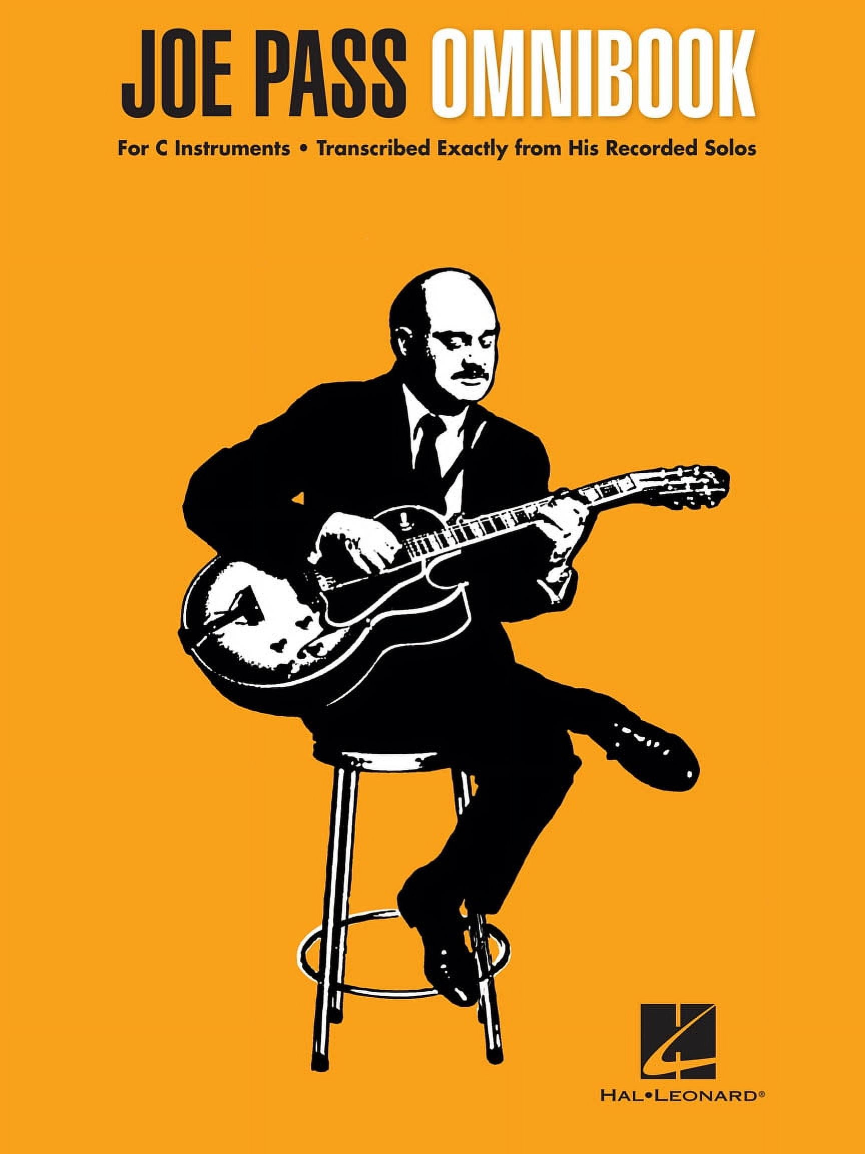 Hal Leonard Joe Pass Omnibook For C Instruments