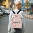 thumbnail image 7 of FORMRS Mini Backpack Purse for Women Travel Daypack Casual Shoulder Bag, Love in The Air, 7 of 7