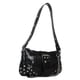 thumbnail image 2 of Bolsa punky de la cadena del de la axila de la moda de las mujeres para las vacaciones diarias del viaje (negro) JShteea Para Estrenar, 2 of 2
