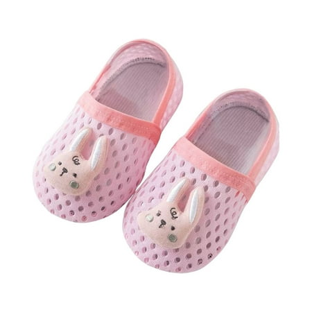 

NIUREDLTD Baby Toddler Girls Anti Slip Socks Cute Floor Socks Mesh Breathable Ankle Socks（6 To 48 Months） Size 3-4 Years